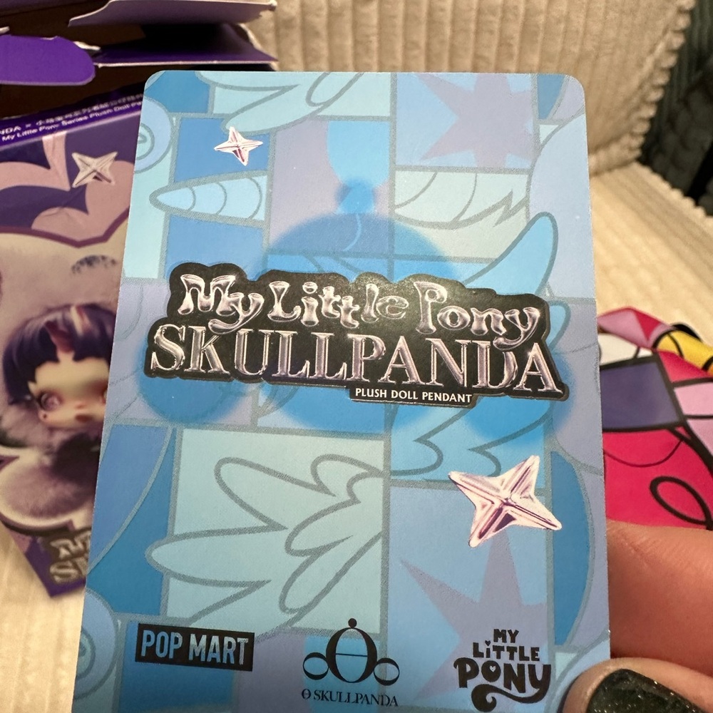 RAINBOW DASH - My Little Pony Skullpanda Plush Pendant.New.Box opened to verify. - Picture 8 of 13